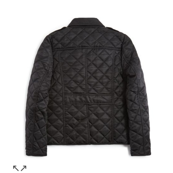 Burberry black quilted jacket - Picture 3 of 3